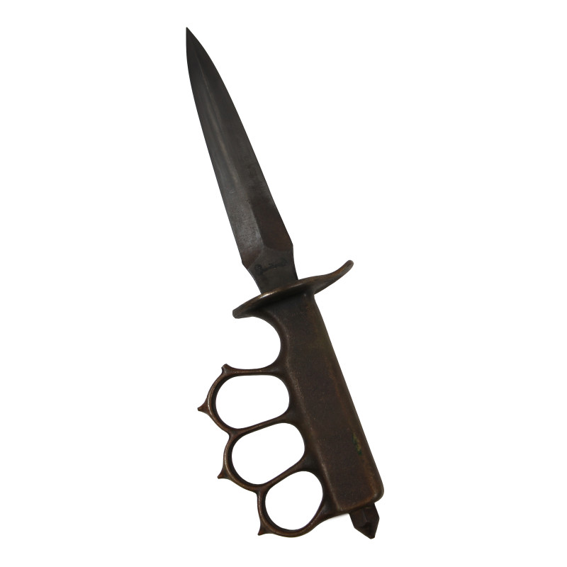 Couteau de tranchée, Knuckle Knife, M1918, L.F. & C., modifié