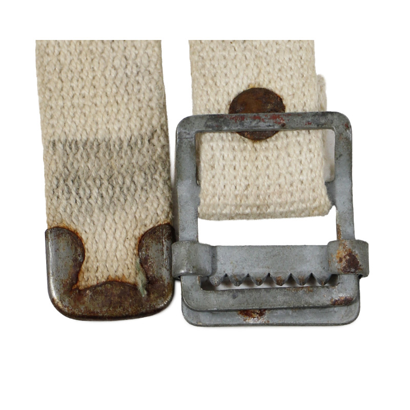 Sangle de jambe, 1er type, blanche