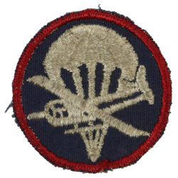 Insigne de calot, Airborne, troupe, twill