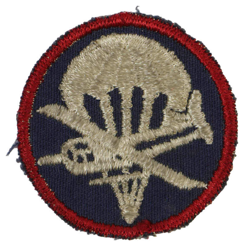 Insigne de calot, Airborne, troupe, twill