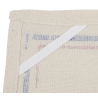 Torchon beige, Discours Churchill, 50 x 70 cm