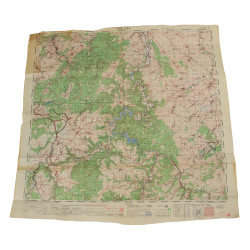 Carte alliée, SCHLEIDEN, Allemagne, 1945