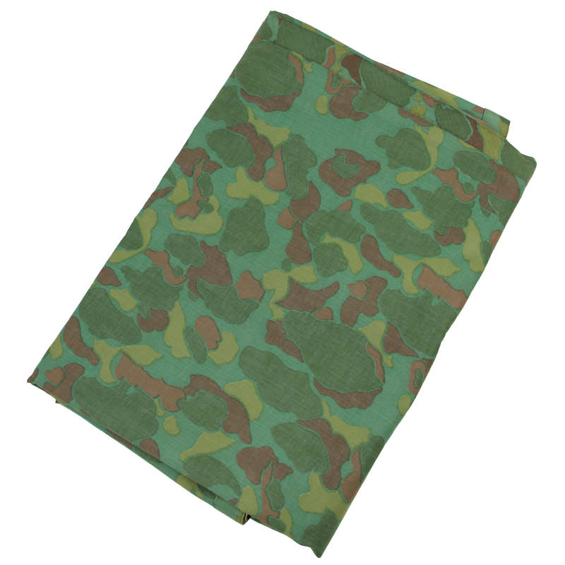 Poncho camouflé réversible, US Navy, The Sunlite Mfg. Company, 1945, NOS