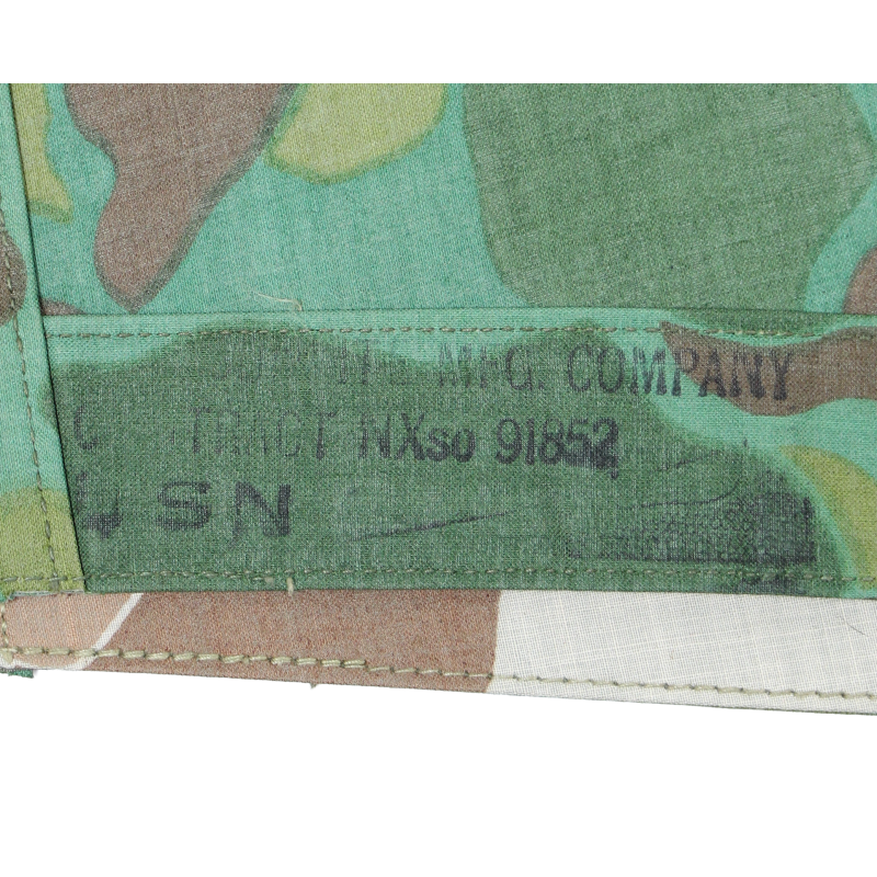 Poncho camouflé réversible, US Navy, The Sunlite Mfg. Company, 1945, NOS