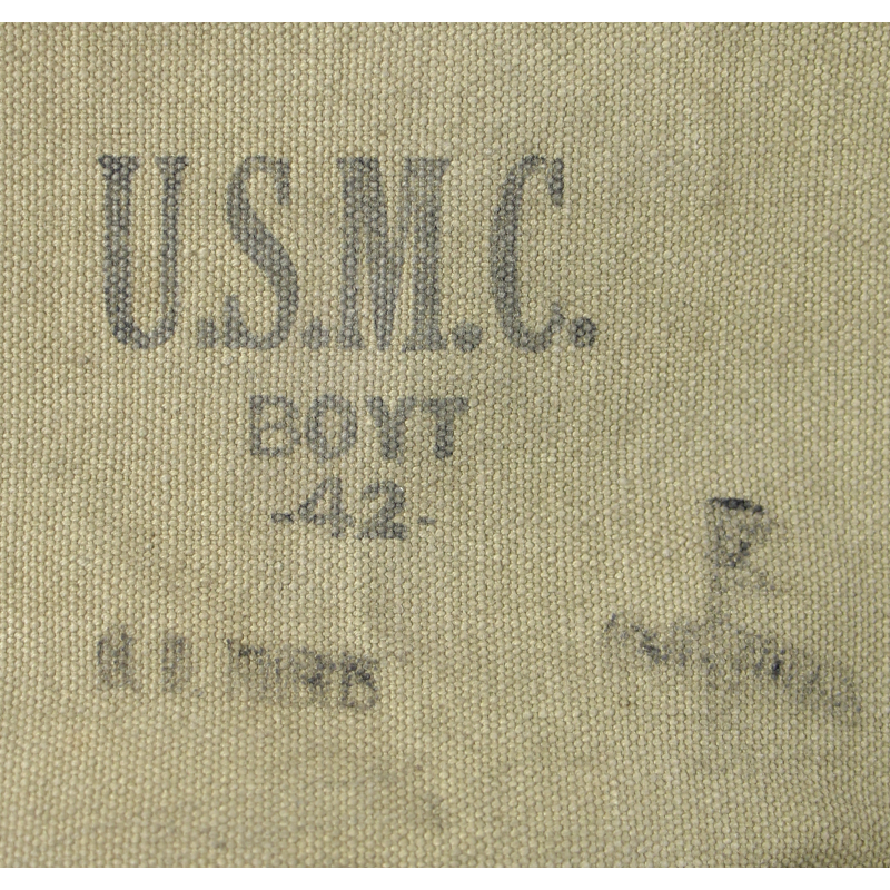Haversack Boyt 1942, Knapsack1st Type, Rivetted, Depot Made, USMC, 1942-1943