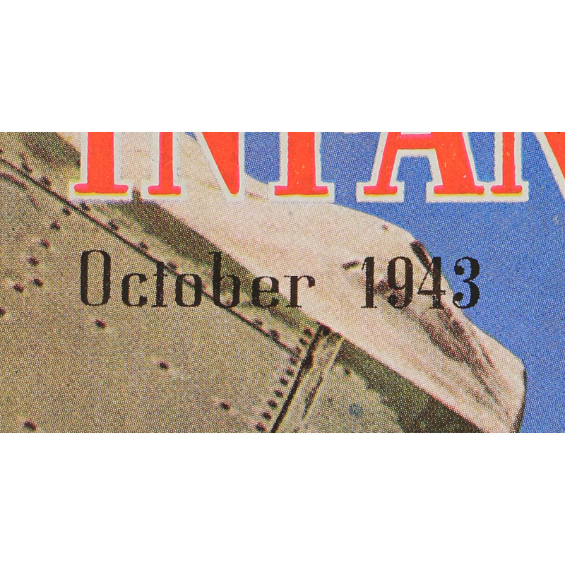Front Cover, Infantry Journal, October 1943, Airborne