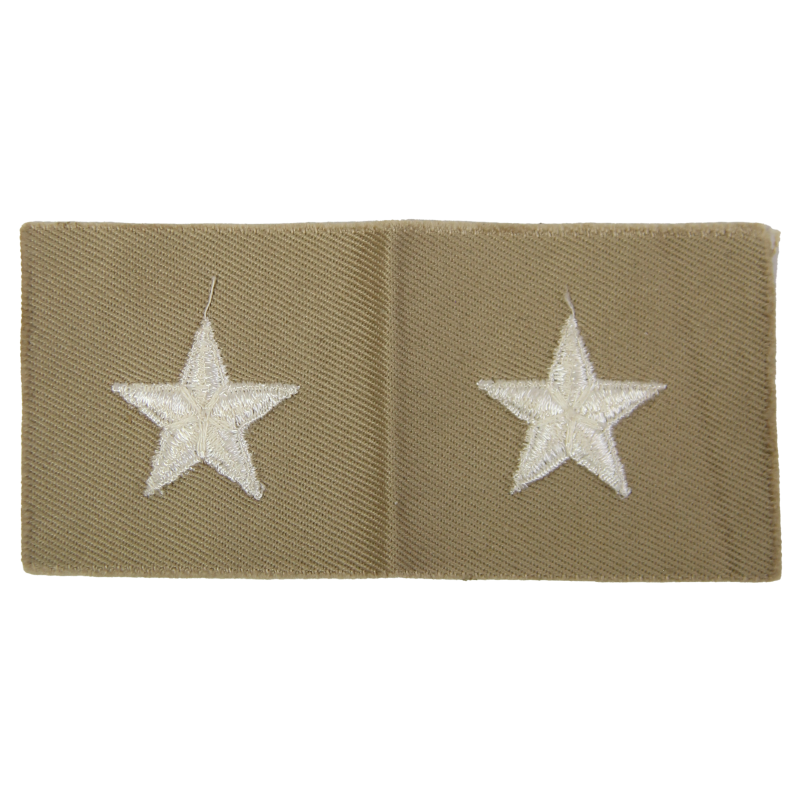 Paire de grades de Brigadier General, en tissu
