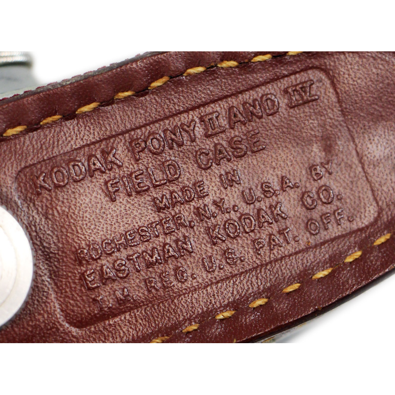 Camera, Kodak, PONY IV, in Leather Case