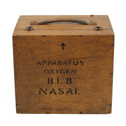 Inhalateur medical d'oxygène, Apparatus Oxygen BLB Nasal, dans sa caisse