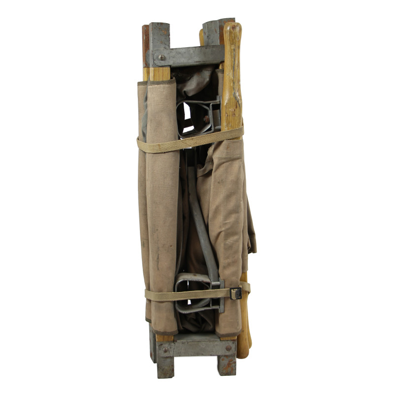 Litter, Folding, Wood, US Army Medical Department, Item No. 9936200