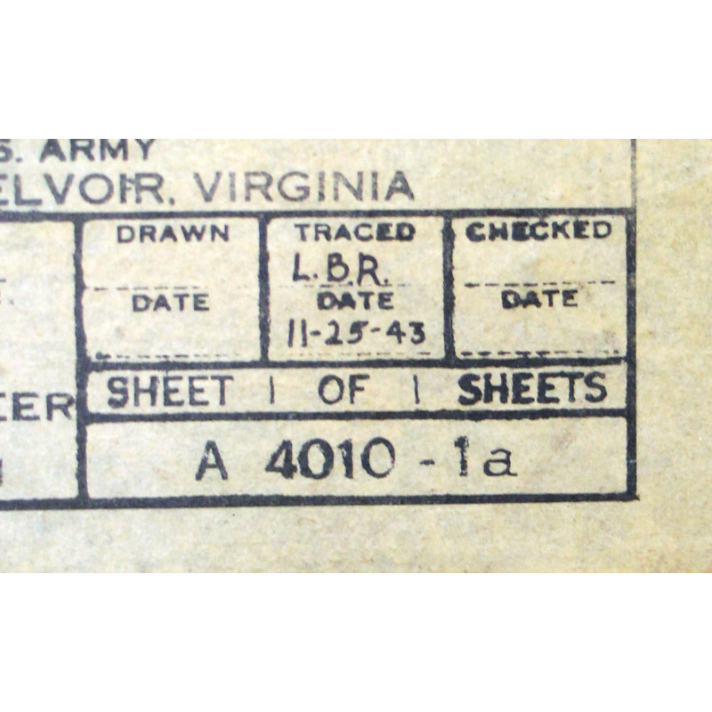 Box, Equipment, Demolition, Platoon, 1943