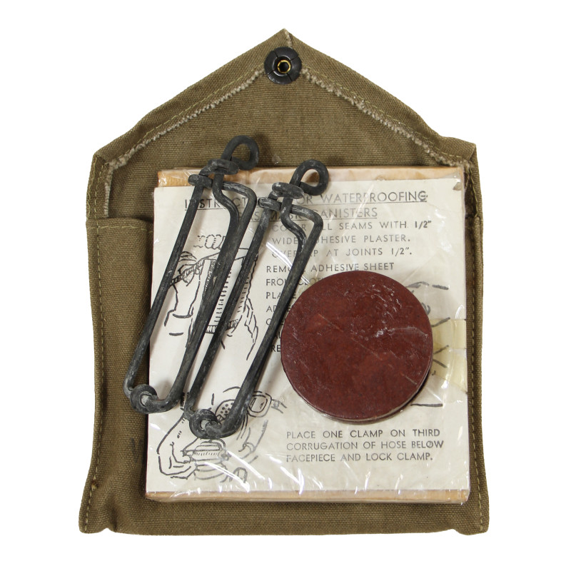 Kit d'étanchéification M1, masque à gaz, complet