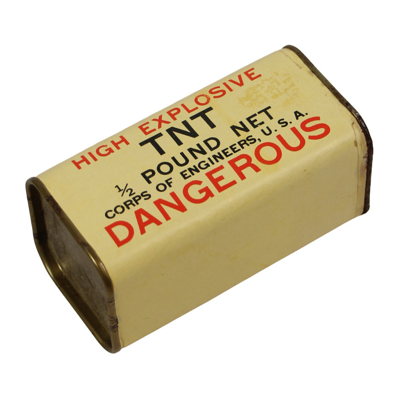 Box, TNT, ½ Pound, Empty, Normandy