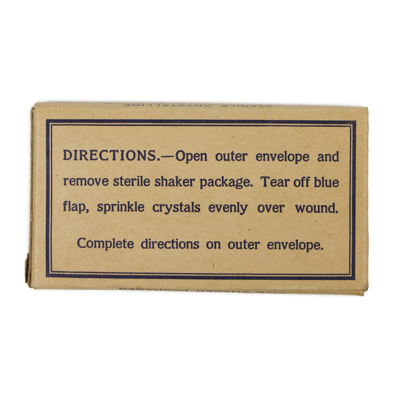 Boîte de sachets de sulfanilamides, Hynson, Westcott & Dunning, Inc.