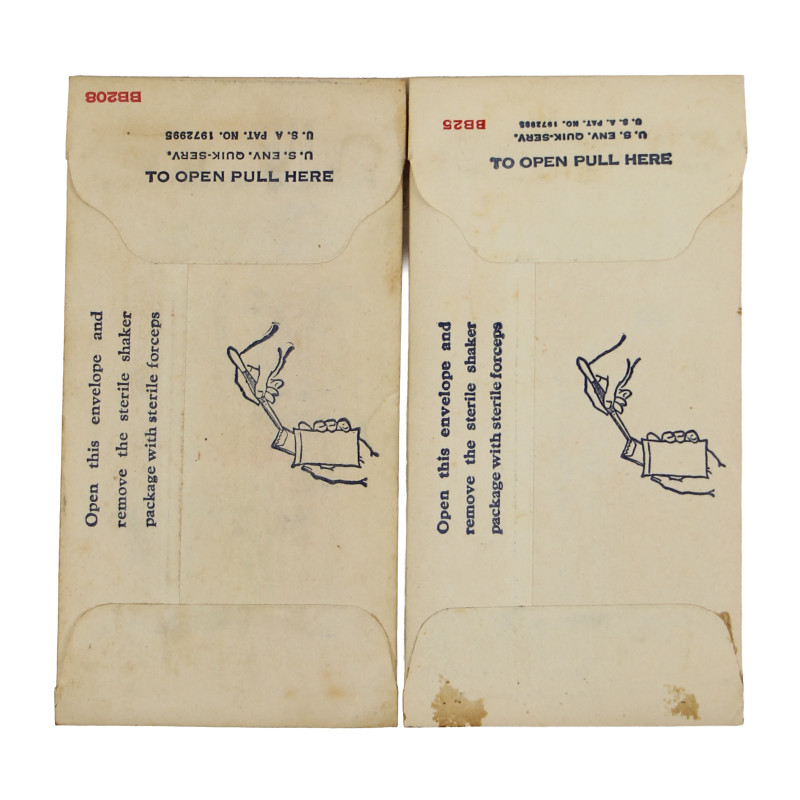 Boîte de sachets de sulfanilamides, Hynson, Westcott & Dunning, Inc.