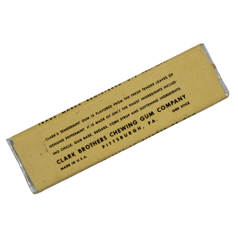 Chewing-gum, Clark Brothers Chewing Gum Company, Tender-mint