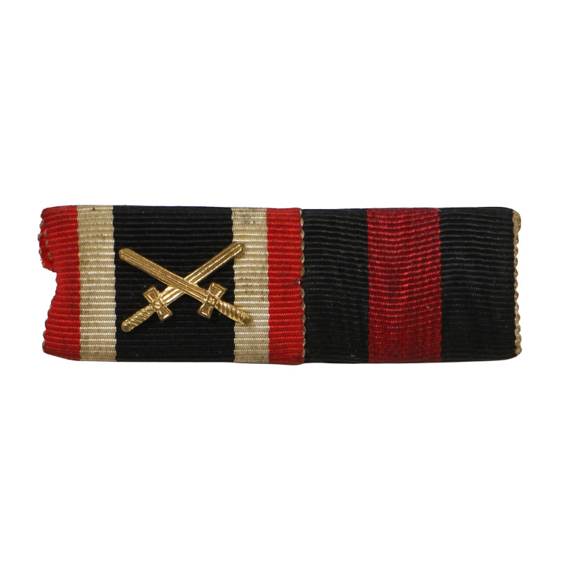 Ribbons bar, War Merit Cross, Sudetenland 1938