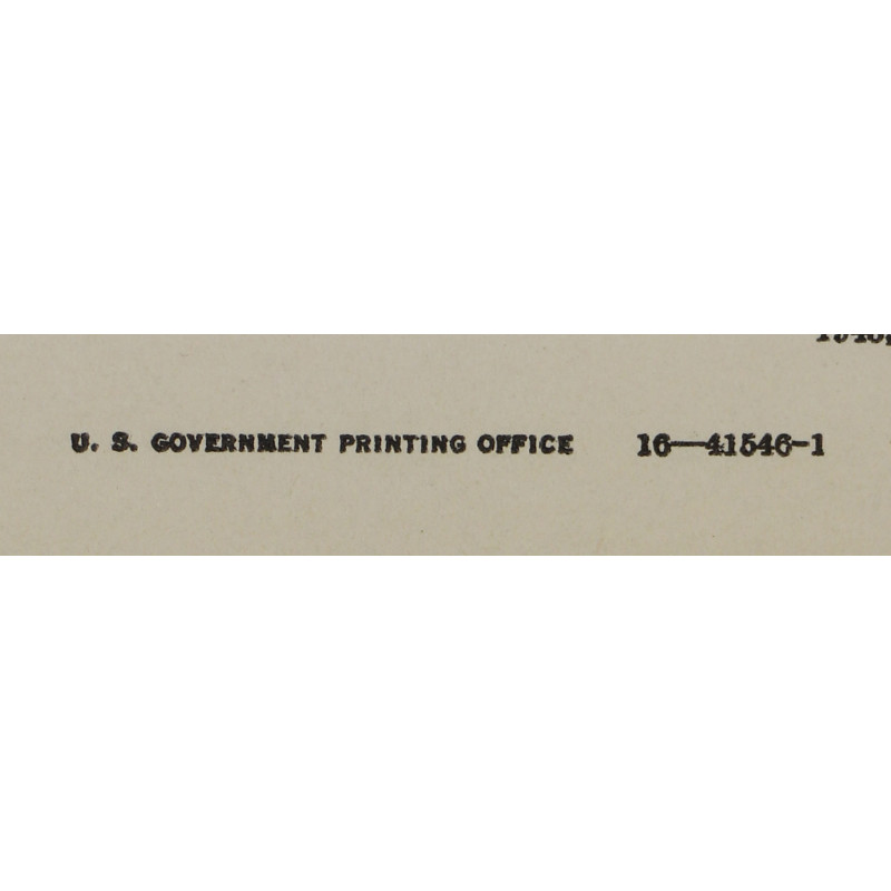 Formulaire de non-satisfaction de l'équipement, US Army, 1944