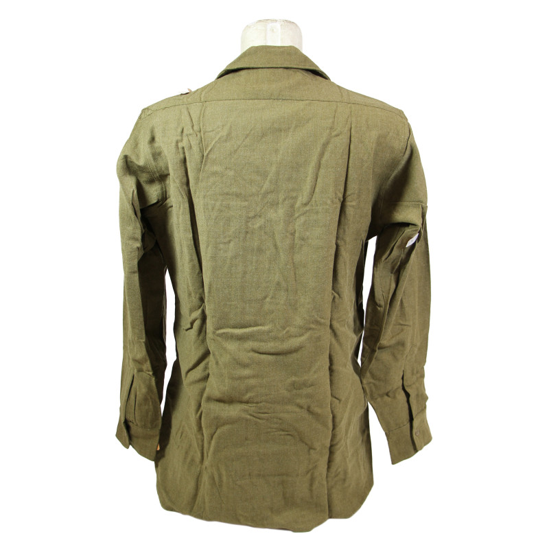 Chemise moutarde, Special, 15 x 34, 1942, Raritan Shirt Co., état neuf