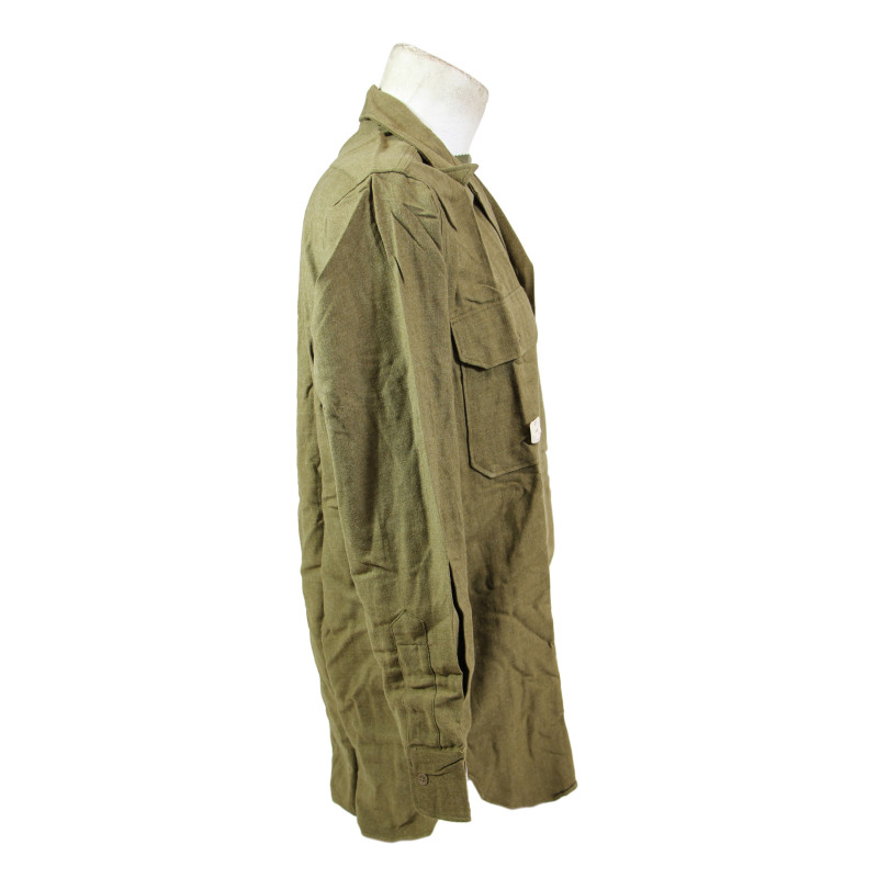 Chemise moutarde, Special, 15 x 34, 1942, Raritan Shirt Co., état neuf