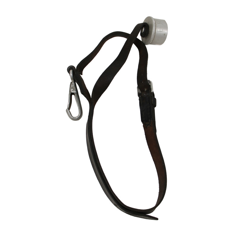 Sangle en cuir et bouchon, pour gourde allemande, HJB 39