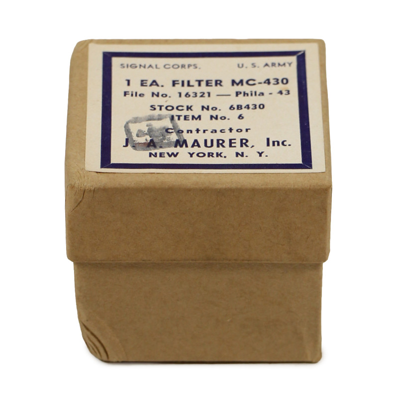 Filtre pour jumelles, MC-430, lampe de signalisation SE-11 (M-227), 1943