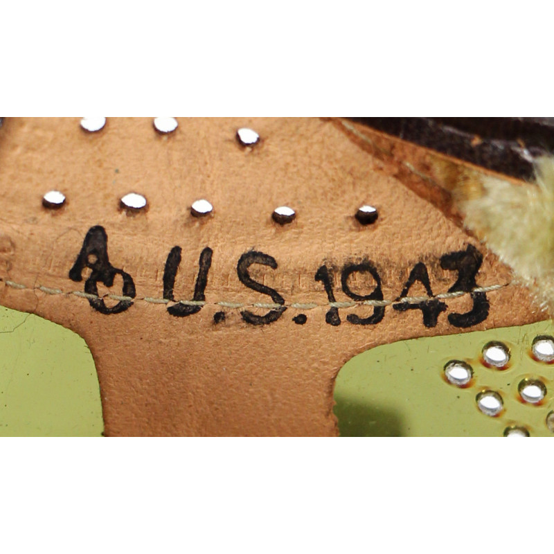 Goggles, M-1943, Type III, Green Lenses, with Kraft, 1943