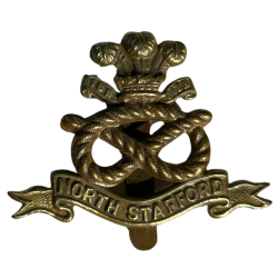 Cap Badge, The North Staffordshire Regiment, Normandie
