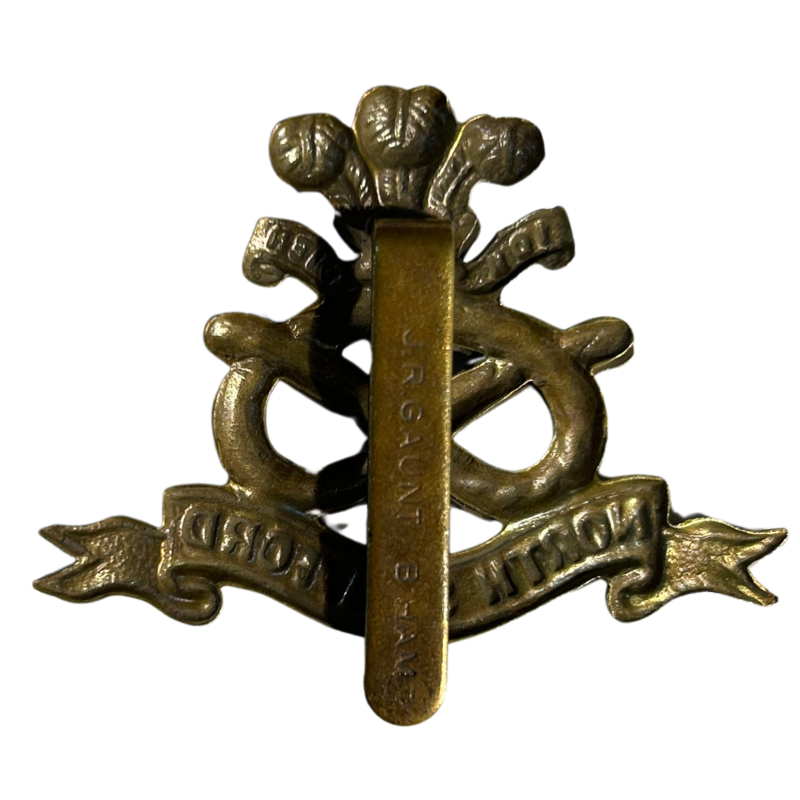 Cap Badge, The North Staffordshire Regiment, Normandy