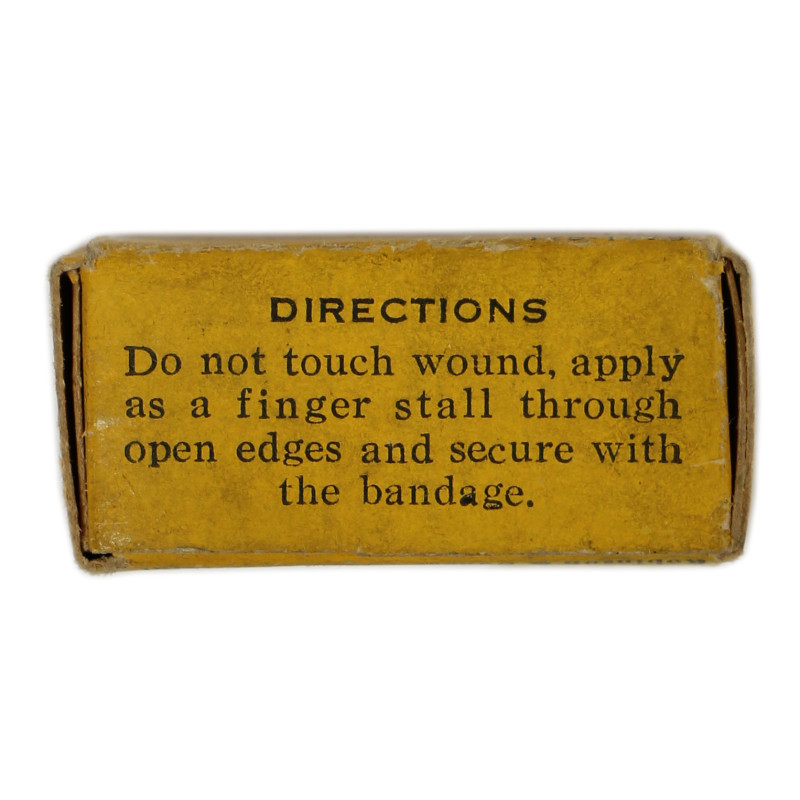 Pansement britannique, Standard Dressing Euflavine Small, No. 10, 1941