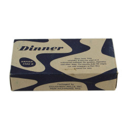 Ration, Type K, Dinner, Full, 1944, Mint