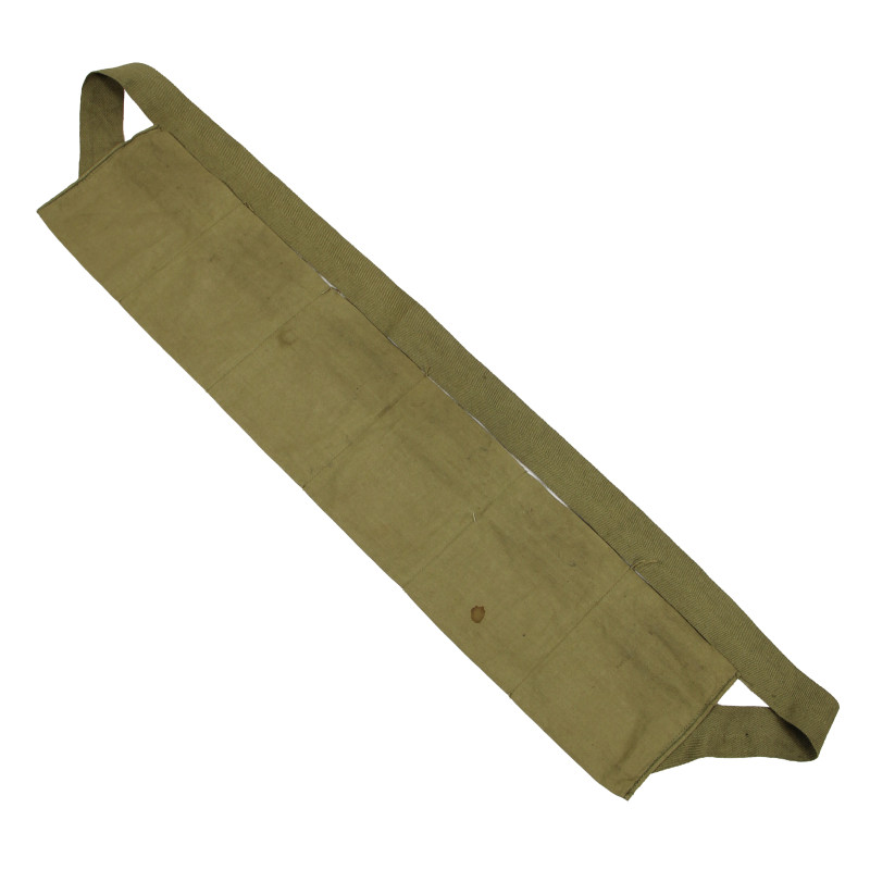 Bandoleer en toile, M1 Garand, 2e type, WESTERN CARTRIDGE COMPANY
