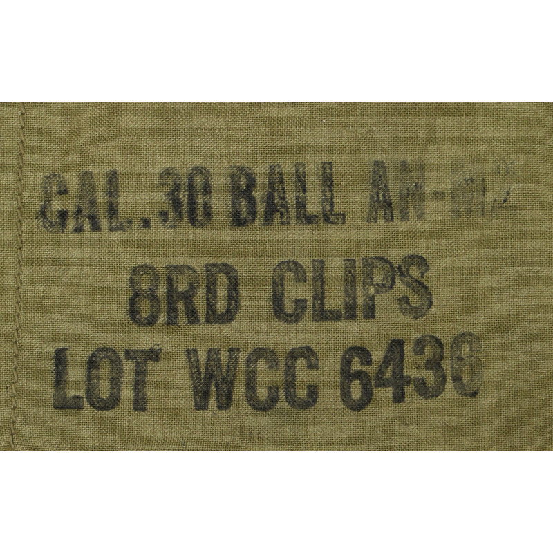 Bandoleer, M1 Garand, 2nd Pattern, WESTERN CARTRIDGE COMPANY