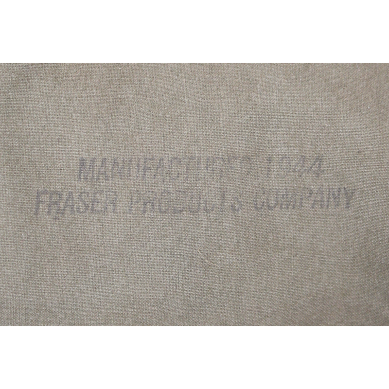 Tent, Shelter-Half, 2nd Type, US Army, FRASER PRODUCTS COMPANY 1944