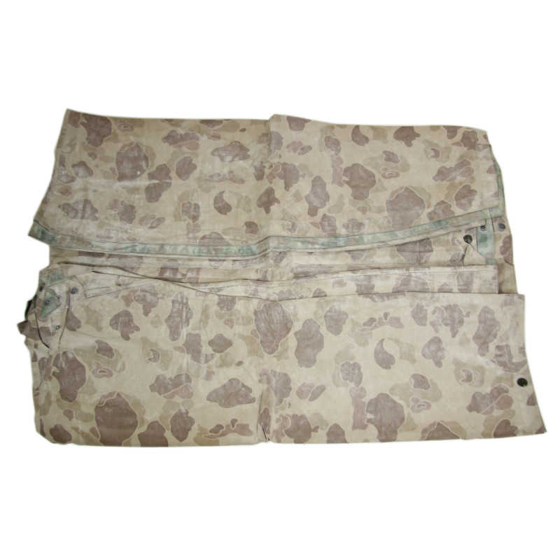 Poncho camouflé réversible, USMC & US Navy