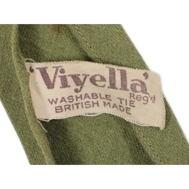 Cravate, Officier britannique, Viyella