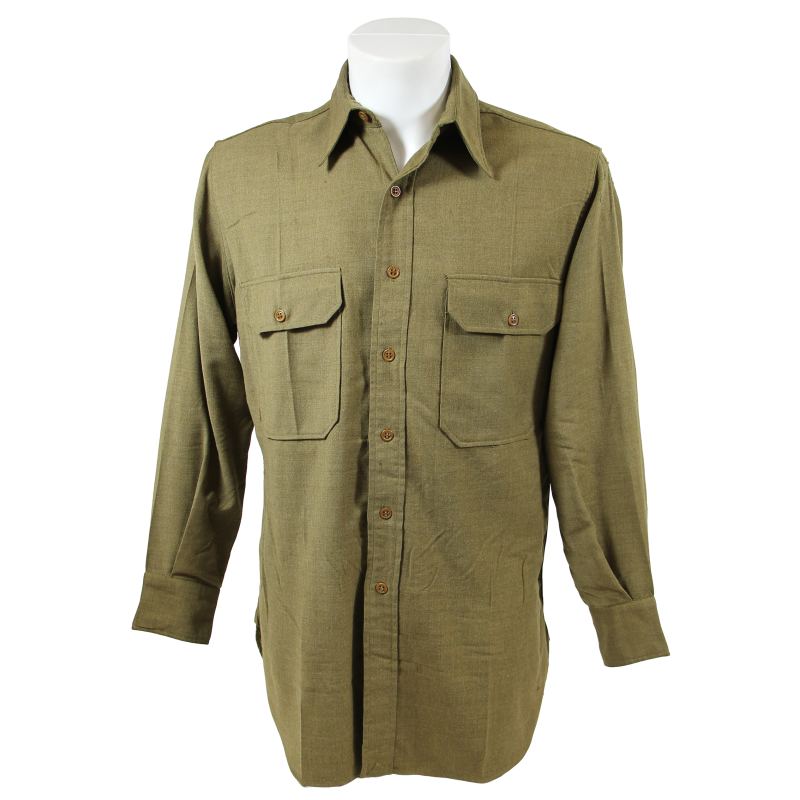 Chemise moutarde, US Army