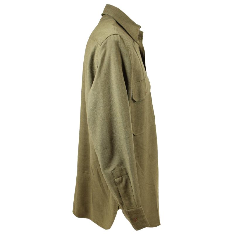Chemise moutarde, US Army