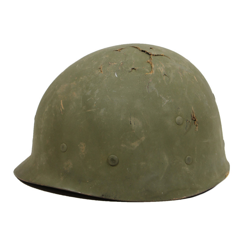 Helmet, M1, Medic, 2 Red Crosses, Liner Westinghouse