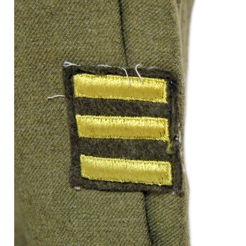 Chemise moutarde, 15 ½ x 33, 1943, 88th Inf. Div., fabrication italienne