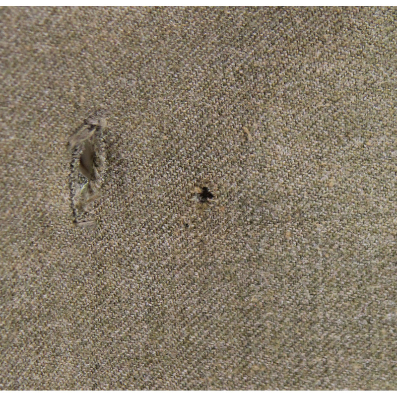 Chemise moutarde, 15 ½ x 33, 1943, 88th Inf. Div., fabrication italienne