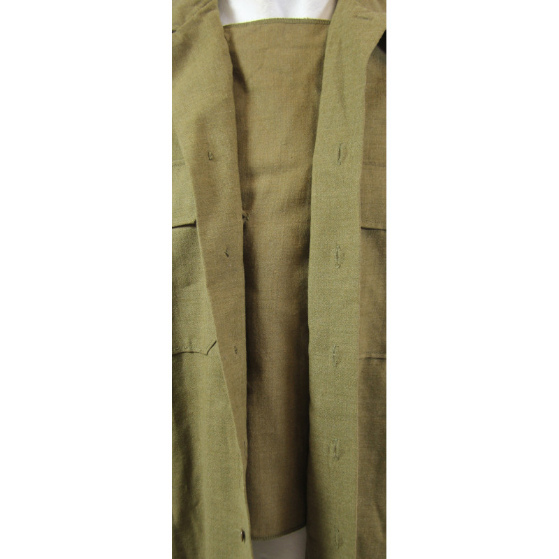 Chemise moutarde, 15 ½ x 33, 1943, 88th Inf. Div., fabrication italienne