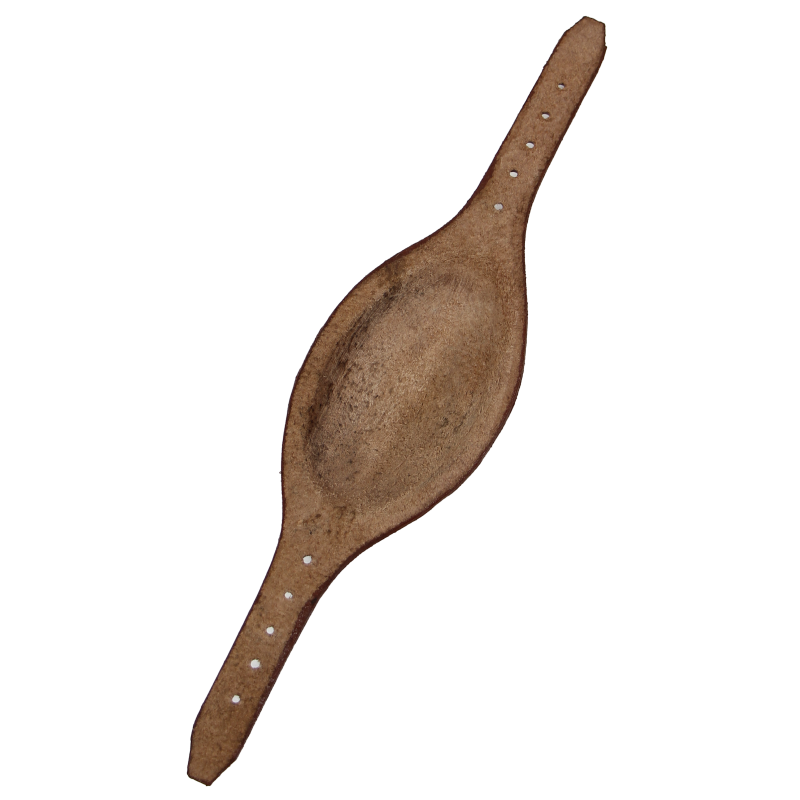 Chin cup, Leather, Airborne M1