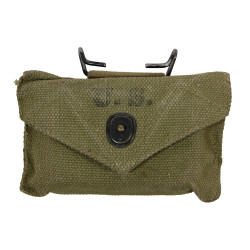 Pochette à pansement M-1942, GEIB, Incorporated 1943, avec pansement Carlisle