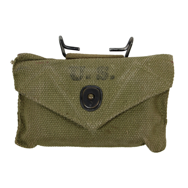 Pochette à pansement M-1942, GEIB, Incorporated 1943, avec pansement Carlisle