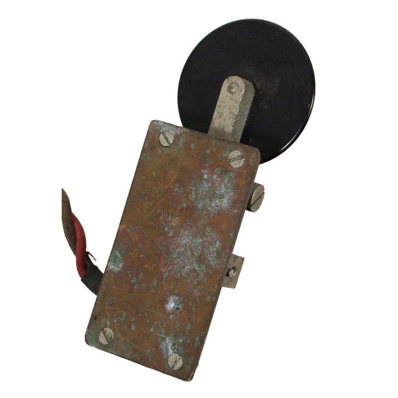 Manipulateur de morse britannique, W. T. 8 AMP N°2, complet