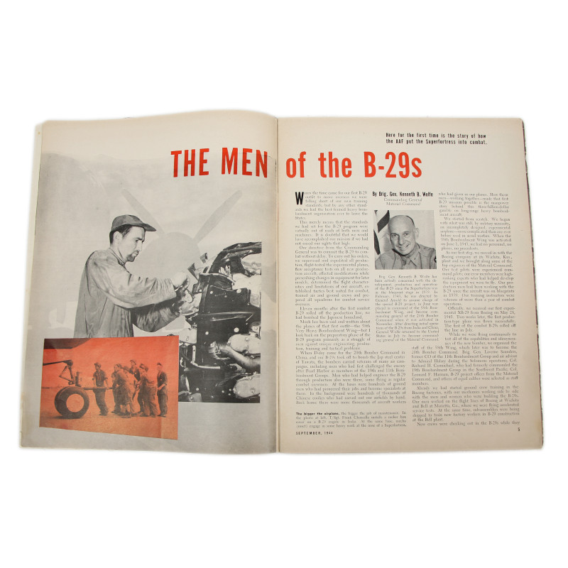 Magazine, AIR FORCE, septembre 1944