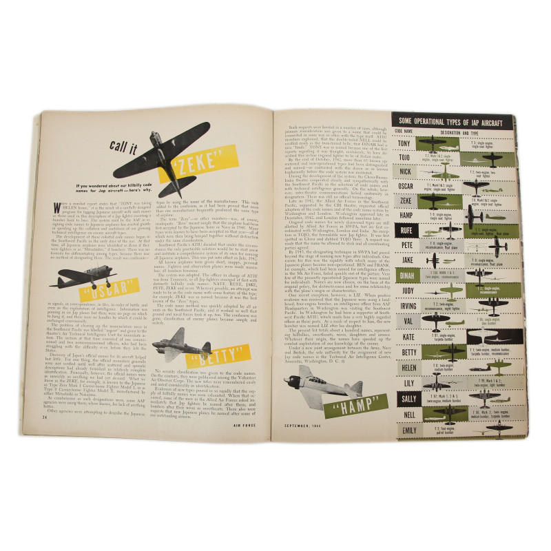 Magazine, AIR FORCE, September 1944