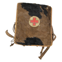 Havresac allemand, Tornister M34, infirmier, 1943, Survie (Poche de Falaise)