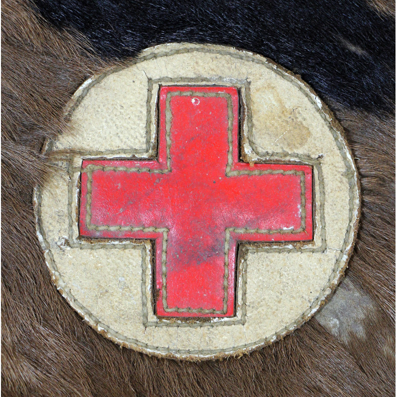 Havresac allemand, Tornister M34, infirmier, 1943, Survie (Poche de Falaise)